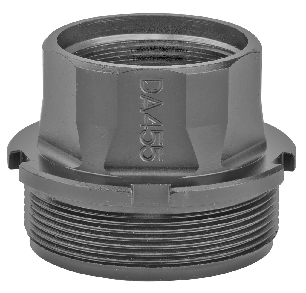 Dead Air DA455 Xeno Adapter  4140 Steel Black Nitride