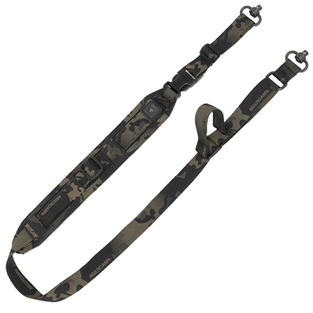 GrovTec US Inc GTSL326 QS 2-Point Sentinel Black Multi-Cam Adjustable Rifle/Shotgun