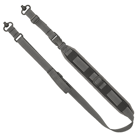 GrovTec US Inc GTSL128 QS 2-Point Sentinel Wolf Gray Adjustable Rifle/Shotgun