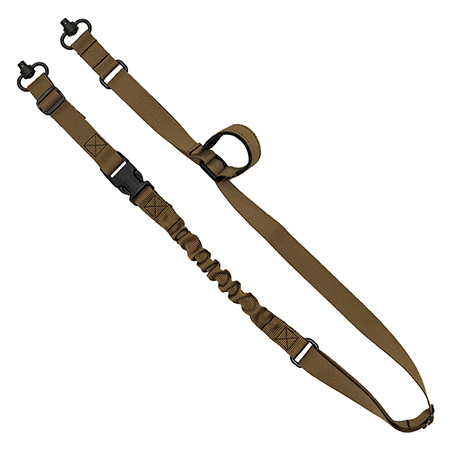 GrovTec US Inc GTSL132 QS 2-Point Sentry Coyote Brown Adjustable Rifle/Shotgun