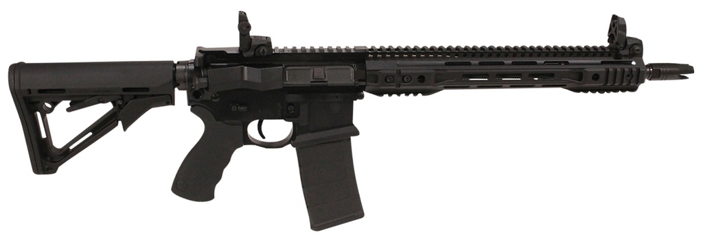 Franklin Armory 1241BLK M4 XTD 5.56x45mm NATO 16" 30+1 Black Hard Coat Anodized Salt Bath Nitride Adjustable Magpul CTR Stock Black Ergo Ambi SureGrip Grip Right Hand