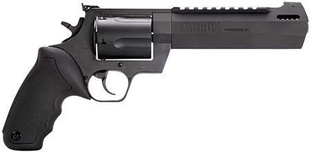 Taurus 2460061RH Raging Hunter  460 S&W Mag 5rd 6.75" Matte Black Barrel Matte Black Oxide Steel Cylinder  &  Frame Black Rubber with  Integrated Cushion Insert Grip