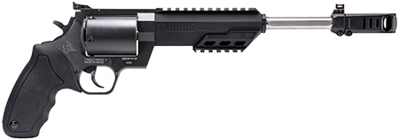 Taurus 2460101RH Raging Hunter  460 S&W Mag 5rd 10.50" Matte Black  Barrel Matte Black Oxide Steel Cylinder  &  Frame Black Rubber with  Integrated Cushion Insert Grip