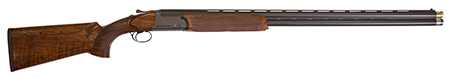Rizzini USA 260612 BR110 Sporter 12 Gauge 2rd 3" 32" Chrome Lined  Vent Rib Steel Barrel  &  Frame,   Matte Gray Cerakote, Turkish Walnut Stock, Includes 5 Nickel Coated Extended Choke Tubes  &  ABS Case
