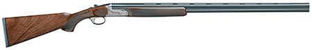 Rizzini USA 2403-410 BR110 Light Luxe 410 Gauge 28" O/U VR 2rd 2.75" Gray Anodized Turkish Walnut Fixed Pistol Grip Stock Right Hand (Full Size) Includes Multi-Choke