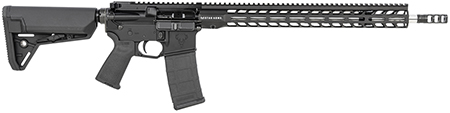 Stag Arms 15000611 Stag 15 3Gun Elite 5.56x45mm NATO 18" 30+1 Black Hard Coat Anodized Rec Black Adjustable Magpul SL-S Stock Black Magpul MOE Grip Right Hand