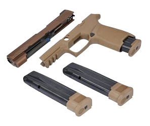 Sig Sauer 8900267 X-Change Kit M17 9mm Luger Sig 320 Handgun Coyote Tan