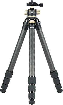 Leupold 180379 Pro Guide Tripod Kit Tripod 6.70-67" High Black Carbon Fiber