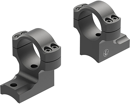 Leupold 181334 BackCountry Ring Mount Matte Black Savage 10/110 Round Receiver