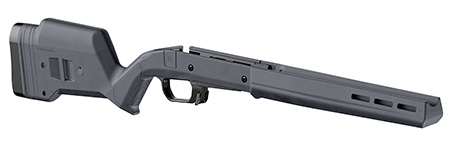 Magpul MAG1069-GRY-LT Hunter 110  Stock Fixed with Aluminum Bedding  &  Adj Comb Stealth Gray Synthetic Savage 110 Short Action Left Hand
