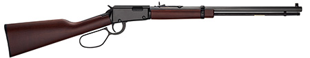 Henry H001TVL Frontier Large Loop 17 HMR Caliber with 11+1 Capacity, 20" Barrel, Black Metal Finish  &  American Walnut Stock Right Hand (Full Size)