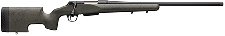 Winchester Guns 535732299 XPR SR 6.8 Western Caliber with 3+1 Capacity, 24" Threaded Barrel, Black Perma-Cote Metal Finish  &  Black Webbed Green Grayboe Renegade Long Range Stock Right Hand (Full Size)