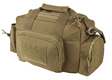 NcStar CVSRB2985T VISM Range Bag with Small Size, Side Pockets, PALs Webbing, Carry Handles, Pockets  &  Tan Finish