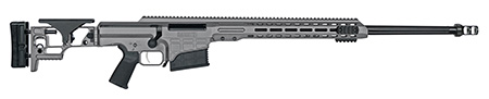 Barrett 18492 MRAD  308 Win 22" 10+1 Gray Rec/Handgaurd Gray Folding w/Adjustable LOP Stock Black Polymer Grip Right Hand