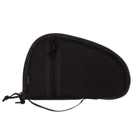 Allen 3615 Torrey  Handgun Case Black Polyester, Small Accessory Pocket, Muzzle Pocket  &  Lockable Zipper 10.50" x 6.50" Exterior Dimensions