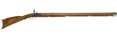 Traditions R2010 Kentucky Rifle  50 Cal Flintlock 33.50" Color Case/ Hardened Walnut