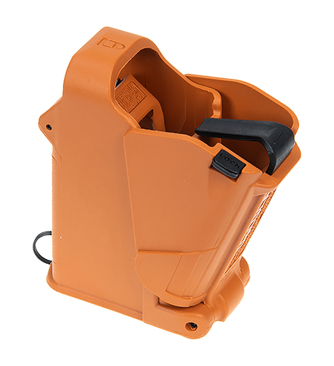 Maglula UP60BO UpLULA Loader  &  Unloader Double Stack Single Stack Orange Polymer 9mm Luger 45 ACP Pistols