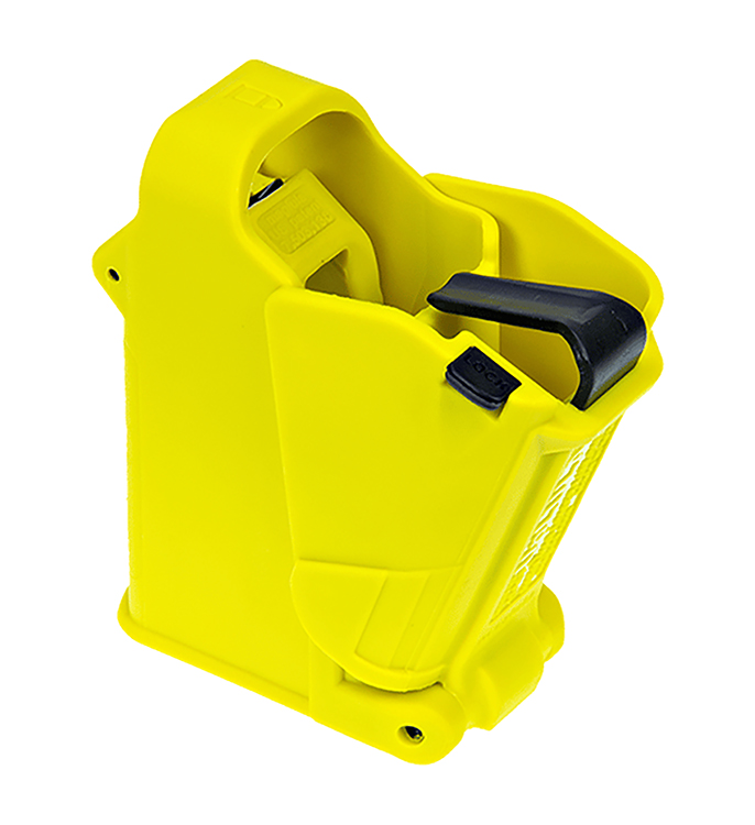 Maglula UP60L UpLULA Loader  &  Unloader Double  &  Single Stack Style made of Polymer with Lemon Finish for 9mm Luger, 45 ACP Pistols