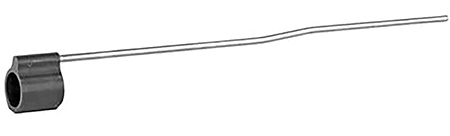 LBE Unlimited ARLGB-M Low Profile Gas Block  .750" Mid-Length Gas Tube Black Nitride Steel