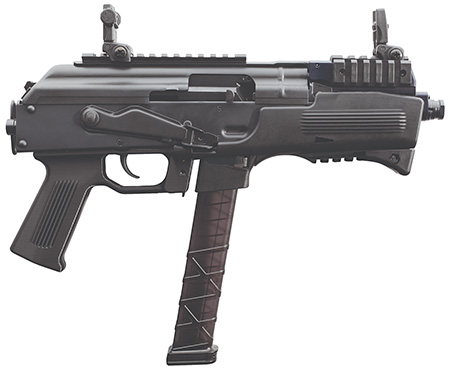 Charles Daly CF440130 PAK-9  9mm Luger 10+1 6.30" Matte Black Steel Barrel, Matte Black Steel w/Picatinny Rail Receiver, Black Polymer Grips, No Brace, Sling Swivel