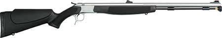 CVA PR2020SVP Optima V2 50 Cal 209 Primer 26" Stainless Steel Barrel  &  Drilled  &  Tapped Stainless Steel Receiver, Fixed Black Synthetic Stock