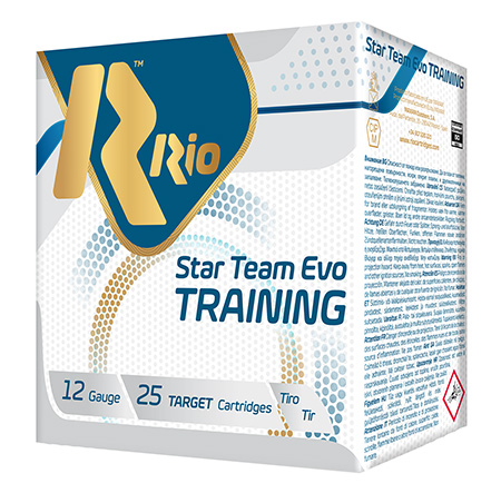 Rio Ammunition STT24LT8 Star Team Training 24 Light 12Gauge 2.75" 7/8oz 8Shot 25 Bx/10 Case