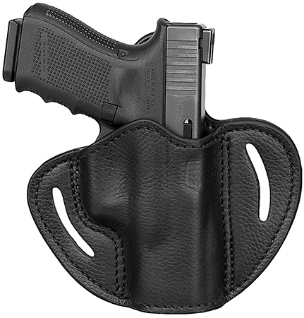 1791 Gunleather UCBH21NSBR Ultra Custom  OWB Size 2.1 Night Sky Black Leather Belt Slide Compatible w/Glock 17/S&W M & P Shield/Springfield XD Right Hand