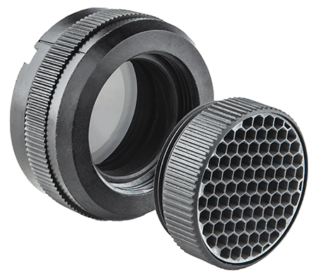 Meprolight USA 5626090000 Polarizer/Flash Guard Kit  Rifle Black Compatible w/ Mepro M21