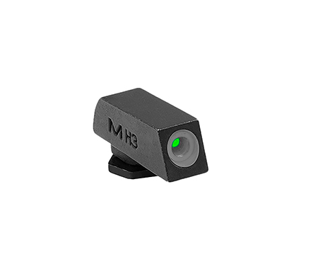 Meprolight USA 102243107 Tru-Dot  Green Tritium White Outline Front Sight-Glock Gen 1-5 Front Sight Only