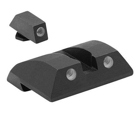 Meprolight USA 127403101 Tru-Dot  Green Tritium White Outline Front Sight-Green Tritium White Outline Rear Sight Smith  &  Wesson SIGMA/SDVE