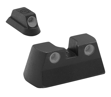 Meprolight USA 177763101 Tru-Dot  Green Tritium White Outline Front Sight-Green Tritium White Outline Rear Sight CZ 75/82/83/85