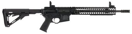 Spikes STR5525M2D Crusader  223 Rem,5.56x45mm NATO 14.50" No Magazine Black Hard Coat Anodized 6 Position Magpul CTR Stock