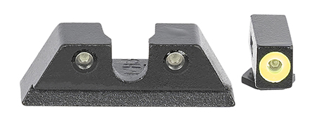 Meprolight USA 465003121 Hyper-Bright  Green/Tritium, Black Frame Fits Taurus G3C