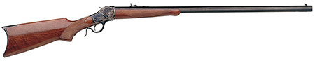 Taylors  &  Company 550320 1885 High Wall 38-55 Win Caliber with 1rd Capacity, 30" Blued Barrel, Color Case Hardened Metal Finish  &  Walnut Fixed Pistol Grip Stock Right Hand (Full Size)