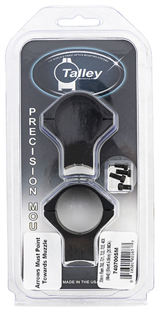 Talley 740700SM Scope Mount/Ring Combo  Black Anodized Aluminum 30mm Tube Remington 700/721/722/725/40X Medium Rings Short Action 20 MOA