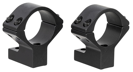 Talley 940759 Scope Mount/Ring Combo  Black Anodized Aluminum 1" Tube Tikka T1/T1X Medium Rings 0 MOA
