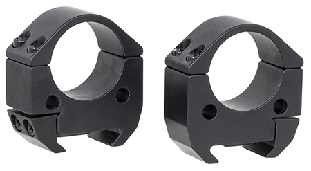 Talley TMS10M Modern Sporting  Black Anodized Aluminum 1" Tube Medium Picatinny Rail 0 MOA