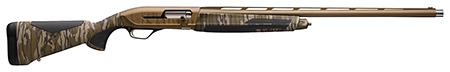 Browning 011743205 Maxus II Wicked Wing 12 Gauge 3.5" 4+1 26" Burnt Bronze Cerakote Barrel  &  Receiver, Mossy Oak Bottomland Synthetic Stock With SoftFlex Cheek Pad  &  Overmolded Grip Panels
