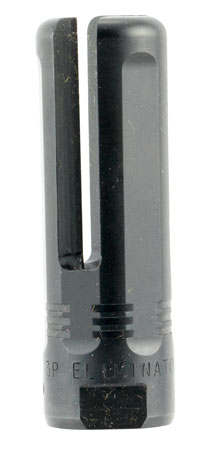SureFire 3PELIMINATOR5561228 3P Eliminator Flash Hider Black Nitride Stainless Steel with 1/2"-28 tpi Threads  &  2.60" OAL for 5.56x45mm NATO M16, M4