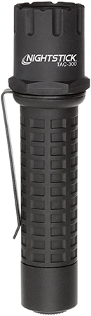 Nightstick TAC300B Polymer Tactical Flashlight  Matte Black 180 Lumens White LED
