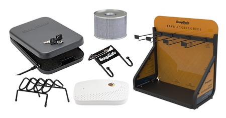 SnapSafe 77500 Safe Top Display  Yellow Countertop