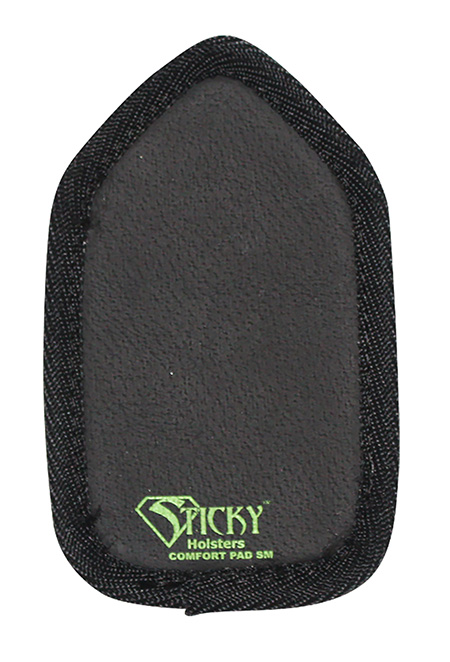 Sticky Holsters COMFORTPADSM Comfort Pad Holster Cushion IWB Size Small Black Foam Hook  &  Loop Ambidextrous