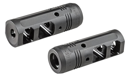 SureFire PROCOMP556 ProComp Muzzle Brake Black Nitride Steel with 1/2"-28 tpi Threads  &  2.50" OAL for 5.56x45mm NATO M16, M4