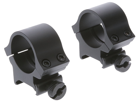 TruGlo TGTG8961B2 Lightweight Scope Rings  Matte Black 1" High