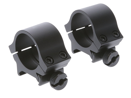TruGlo TGTG8961B1 Lightweight Scope Rings  Matte Black 1" Medium