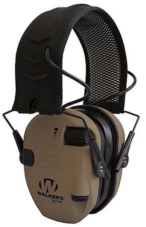 Walker's GWPXRSEMBB Razor X-TRM Digital Electronic Muff 21 dB Over the Head Battle Brown/Black Polymer