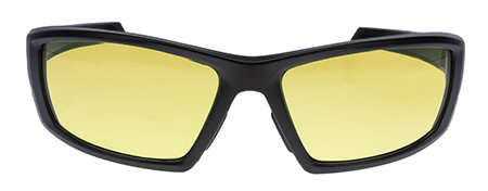 Walker's GWPIKNFF4AMB Ballistic Eyewear IKON Vector Adult Amber Lens Matte Black Frame