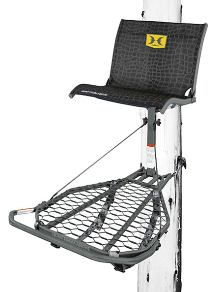 Hawk HWKHF2033 Helium Kickback LVL Hang-On Black Aluminum 26" W x 31.50" D