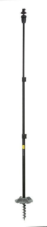 Hawk HWK3842 Camera Stakeout System 22"-51" High Black Metal