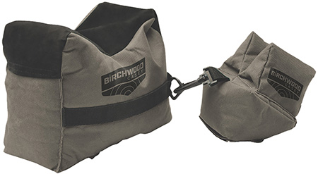 Birchwood Casey GRF Filled Shooting Rest Rifle/Shotgun Prefilled Black/Tan Polyester/Suede
